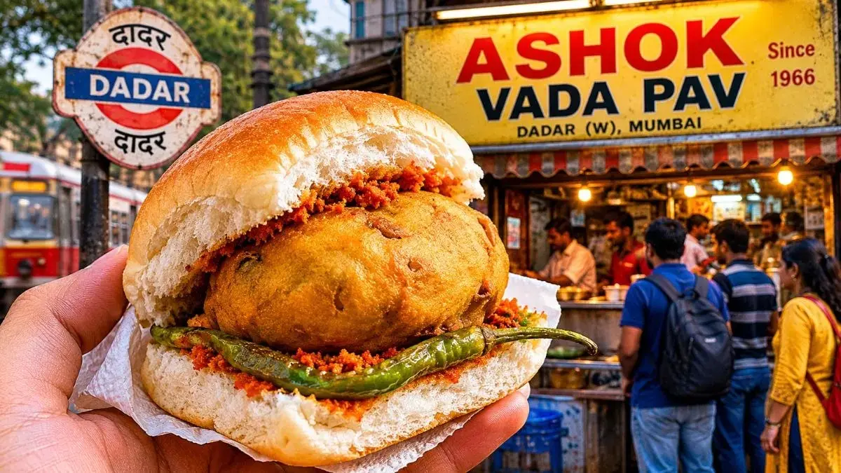 Ashok Vada Pav Dadar Secures 25th in TasteAtlas Sandwich Rankings