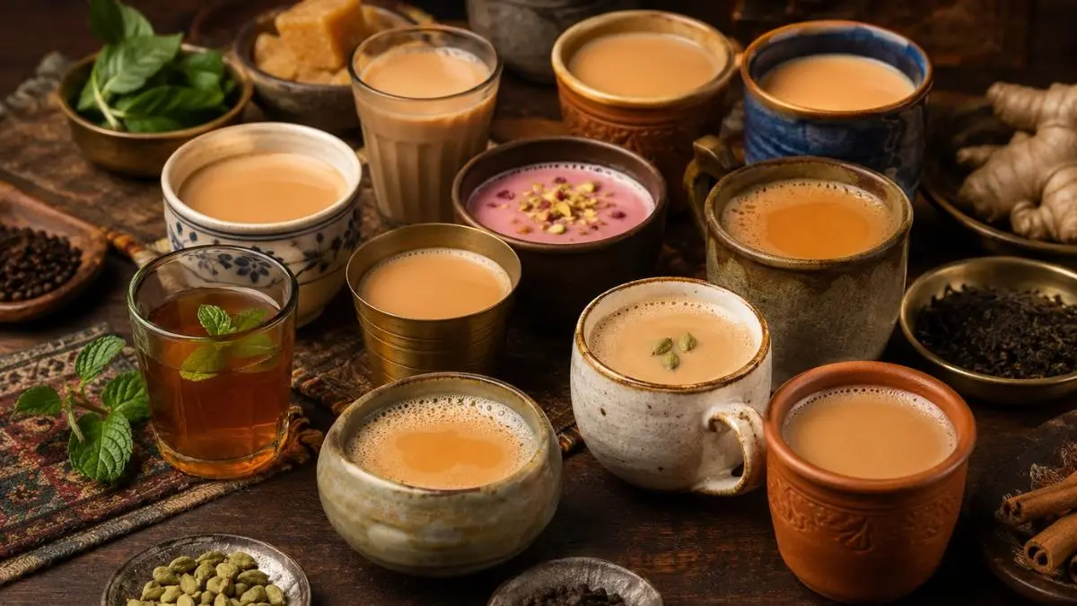Regional Indian Chai: 8 Delicious Tea Recipes to Brew at Home