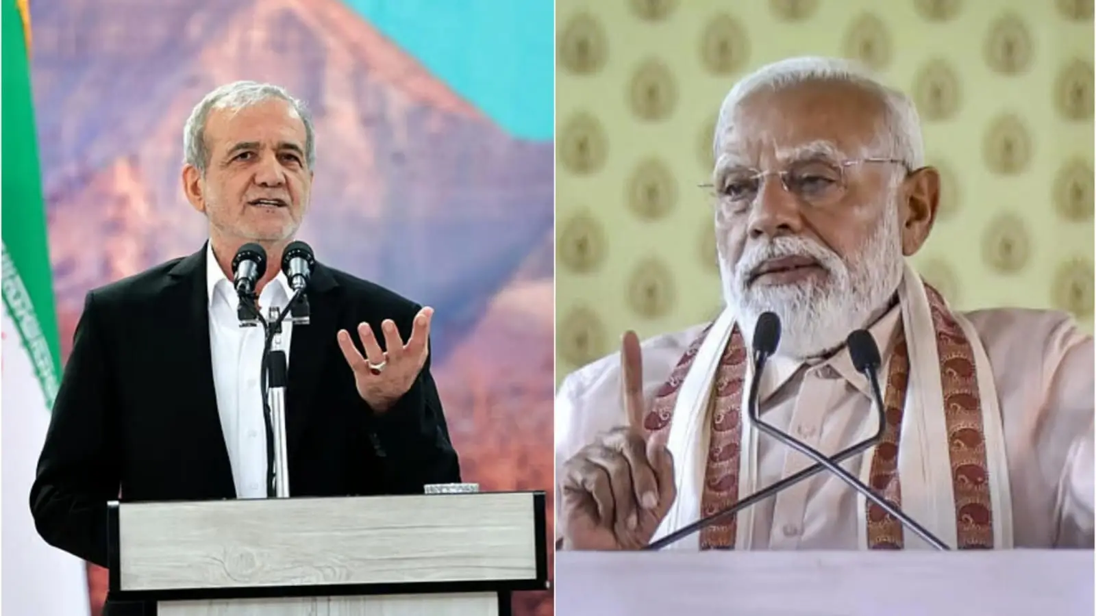 PM Modi, Iranian President Pezeshkian Discuss West Asia Stability