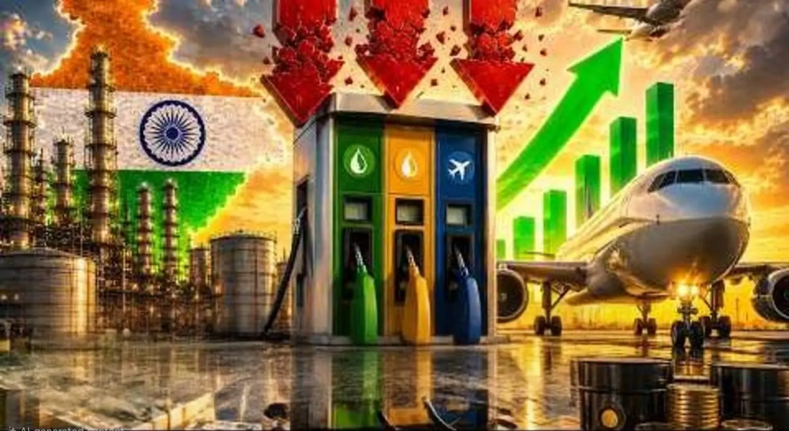 India Alters Windfall Tax on Petrol, Diesel, and ATF Exports