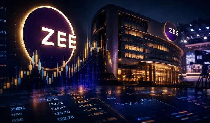 Zee Entertainment Shares Surge 7.1% Amid Crucial Board Meeting