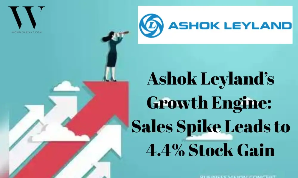 Ashok Leyland Shares Rally Following 19,194 Unit Sales in June