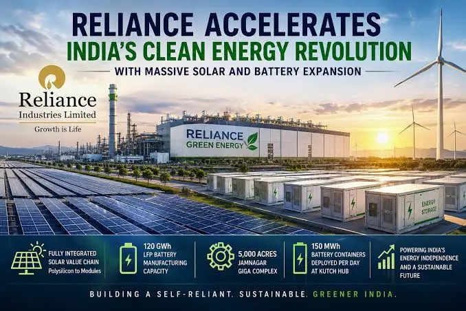 Japan to Back Reliance Industries' India Clean Energy with Trade Insurance