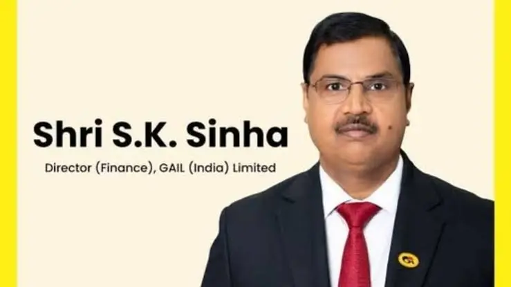 SK Sinha Takes Charge as Director (Finance) of GAIL (India)
