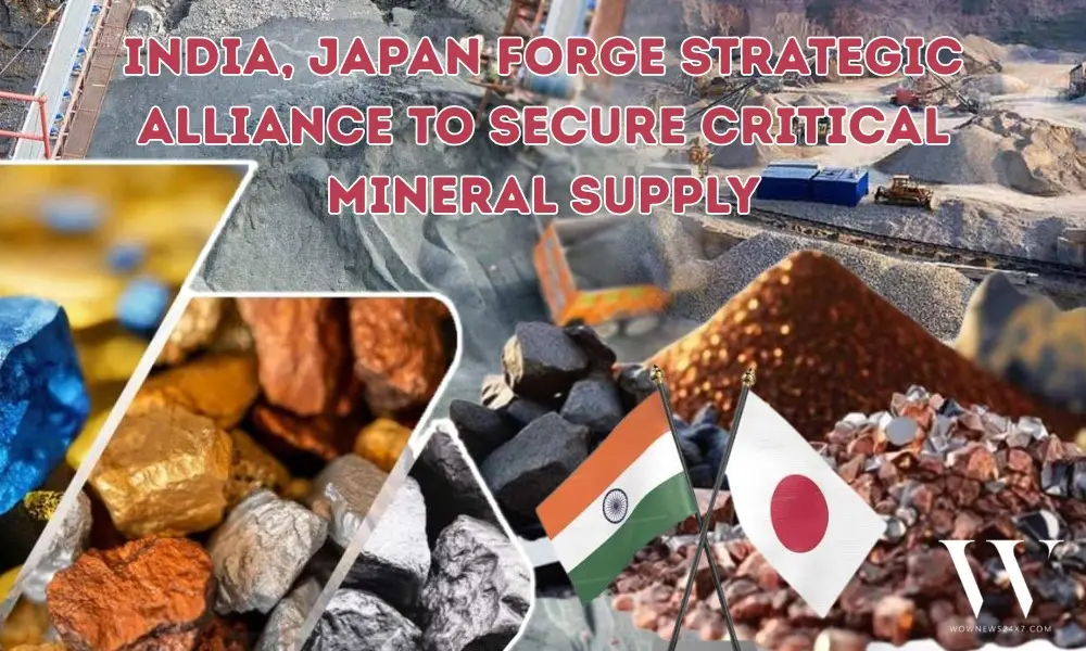 India, Japan Sign Critical Minerals Pact to Boost Supply Chain Security