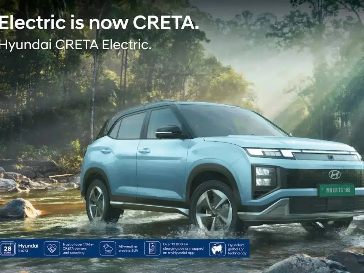 Hyundai Launches BaaS for Creta Electric, Drops Entry Price to ₹10.99 Lakh