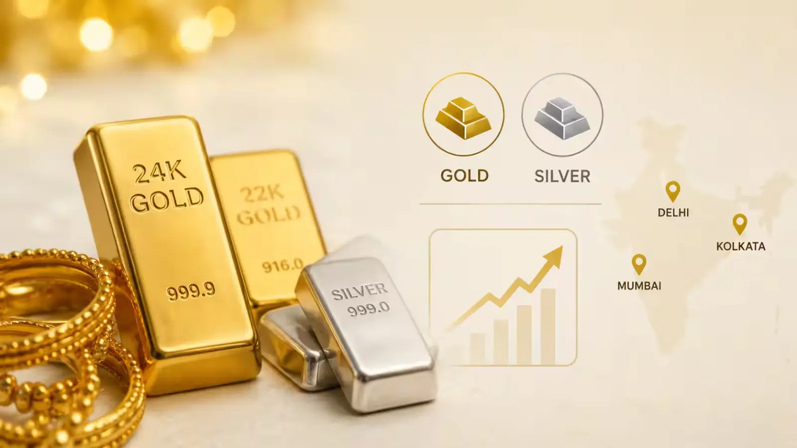 Gold Rates in India Surge on July 3 Amid Shifting US Economic Data