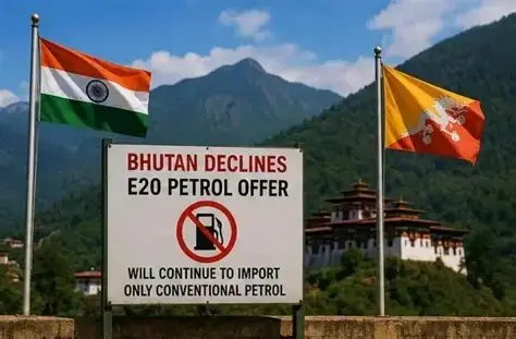 Bhutan Declines India’s E20 Petrol Offer Over Infrastructure Concerns
