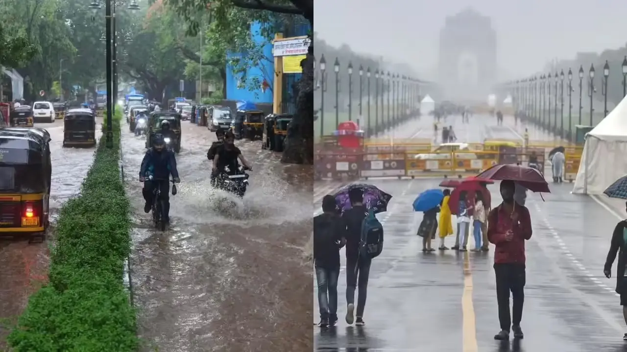 Monsoon Intensifies Across India: Mumbai Flights Hit, Rain in Delhi-NCR