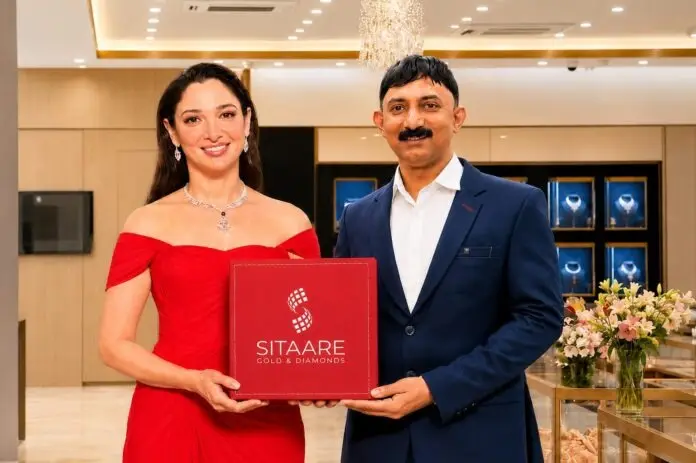Tamannaah Bhatia Named Brand Ambassador for Sitaare Gold and Diamonds