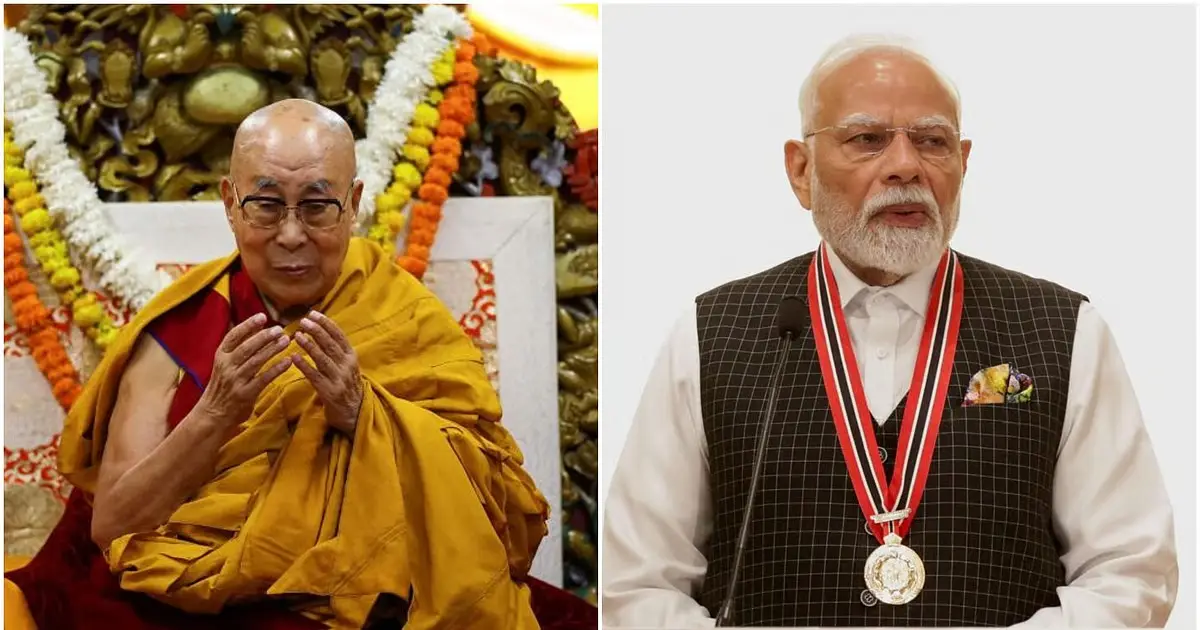 PM Modi Greets Dalai Lama on 91st Birthday, Praises Global Message