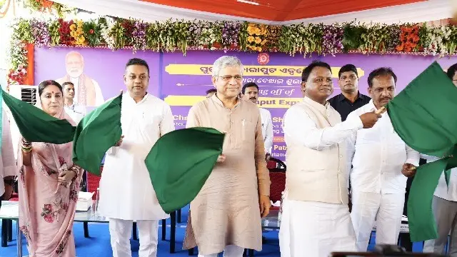 Vaishnaw, Majhi Flag Off Puri-Koraput Express to Boost Connectivity