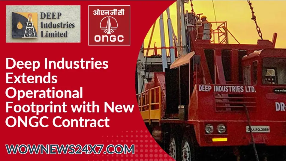 Deep Industries Secures ₹491 Million ONGC Contract for Gas Compression