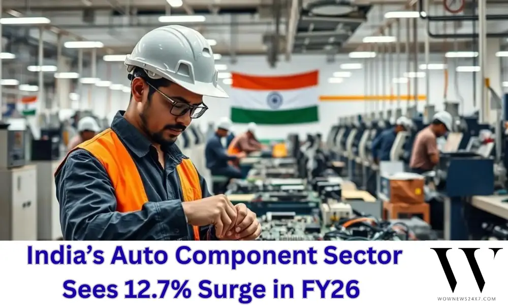 India’s Auto Component Sector Grows 12.7% in FY26