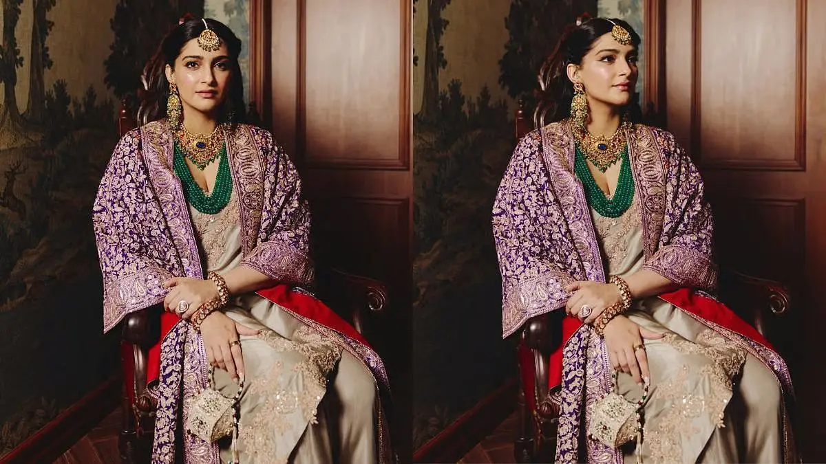 Sonam Kapoor’s Regal Cape: A Six-Month Couture Masterpiece