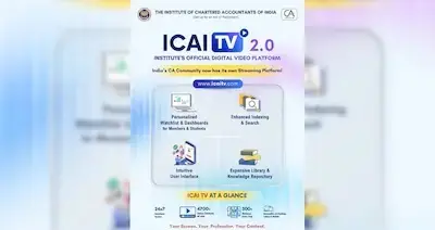 ICAI Rolls Out TV 2.0 to Transform Chartered Accountancy Learning