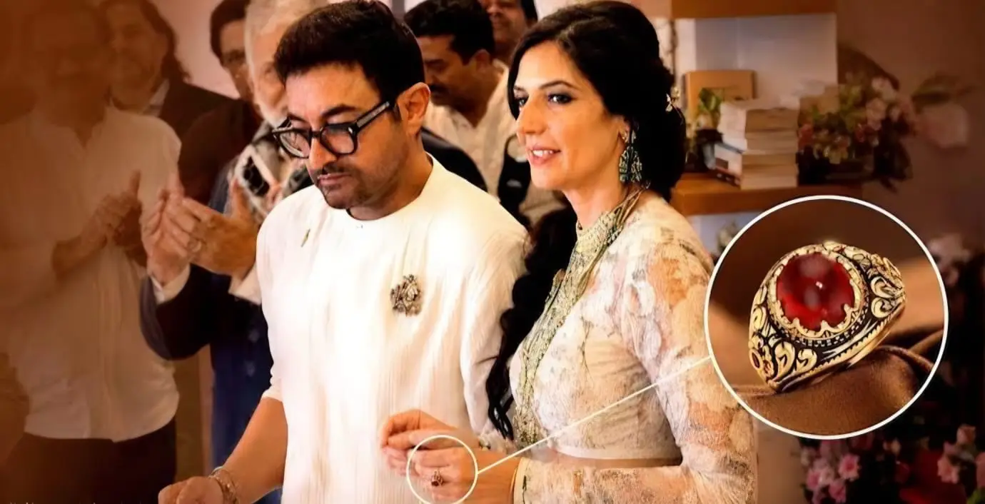 Aamir Khan Gifts Rare Ruby Ring from Madagascar to Wife Gauri Spratt