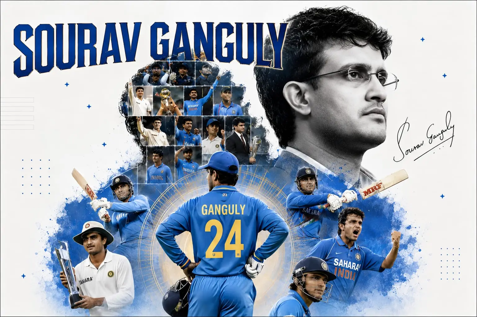 Sourav Ganguly Inducted Into ICC Hall of Fame on 54th Birthday