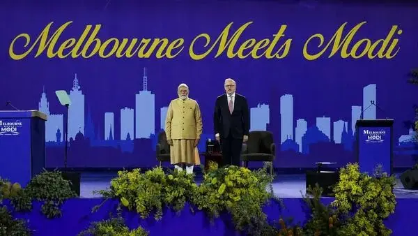 Over 30,000 Gather for ‘Melbourne Meets Modi’ at Marvel Stadium