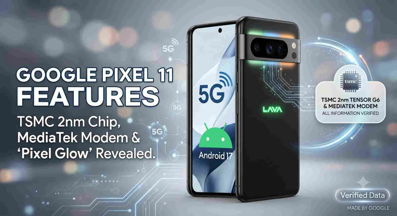 Google Pixel 11 Launch Set For August 12 With Custom TSMC Tensor G6 Chip