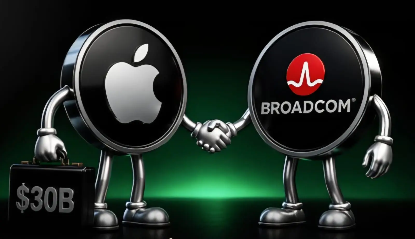 Apple Signs $30 Billion Broadcom Deal For US-Made Wireless Chips