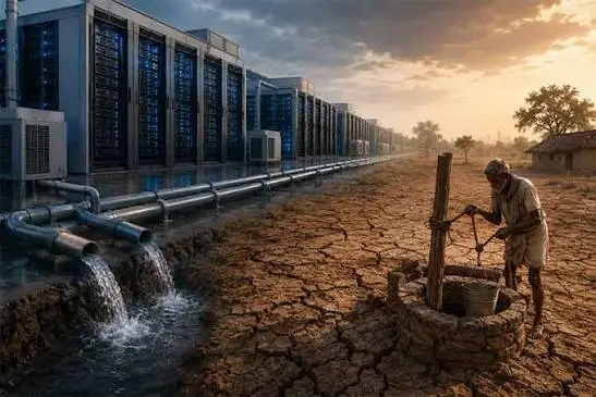 India’s AI Ambitions Clash with Growing Water Scarcity