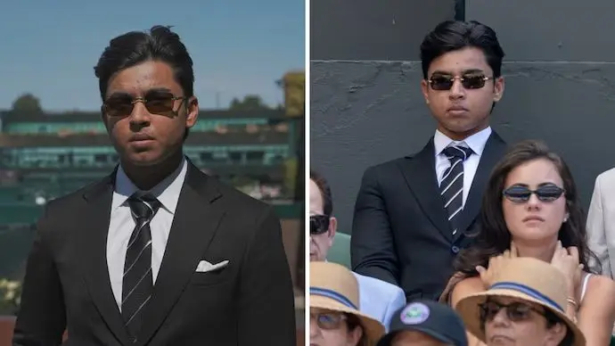 Court-side Cricket: Vaibhav Sooryavanshi Serves Up Style at Wimbledon