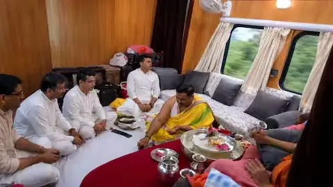 Railways Clarifies on Puja Inside Moving Train Coach After Viral Video