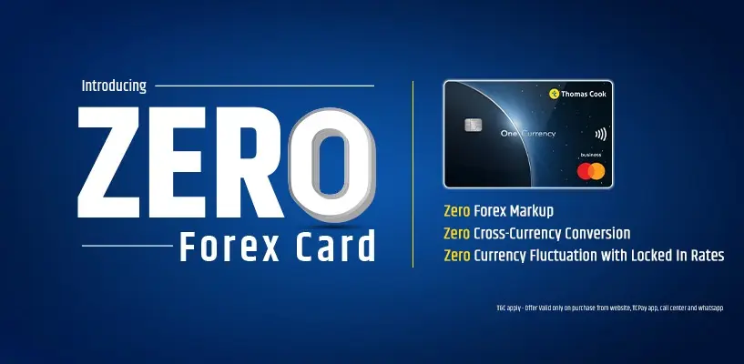 Thomas Cook (India) Unveils Zero-Markup Forex Card
