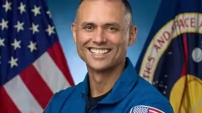 NASA Astronaut Anil Menon Launches on First ISS Mission