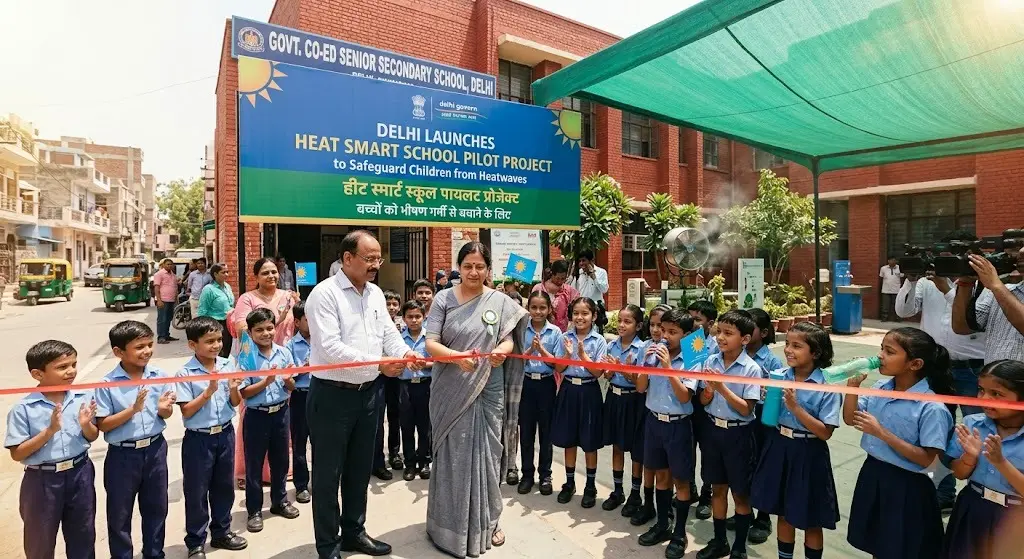 Delhi Launches 'Heat Smart School' Pilot to Combat Rising Temperatures