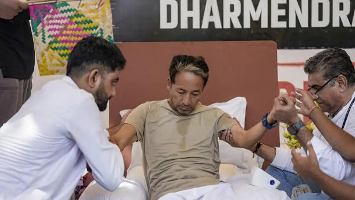 Sonam Wangchuk’s Health at Critical Stage on Day 20 of Hunger Strike