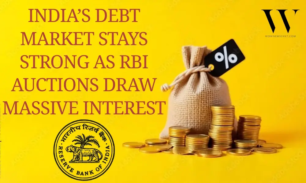 RBI Bond Auction Sees Strong Demand Across Three Maturities