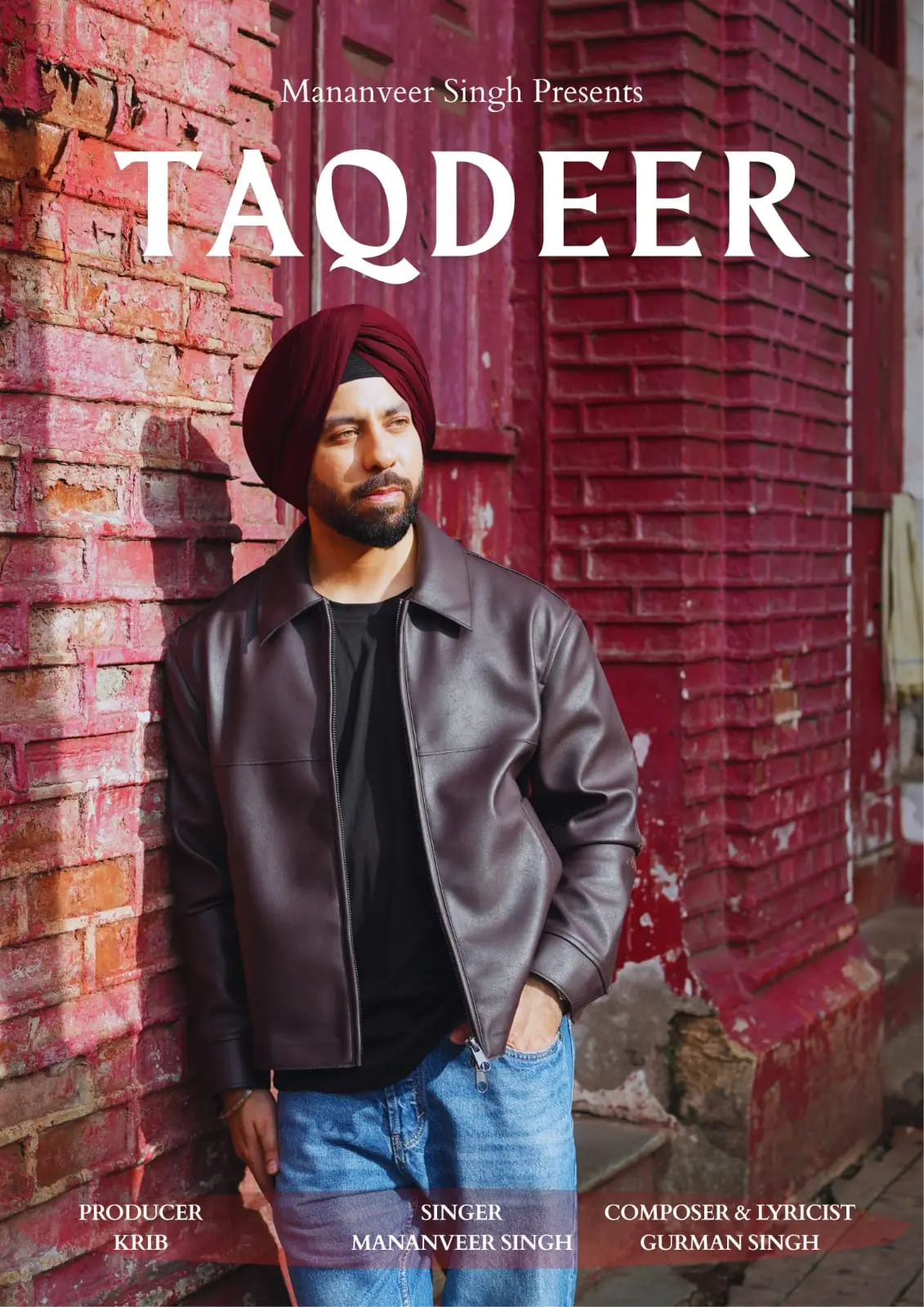 Mananveer Singh Releases Official Music Video for Single "Taqdeer"