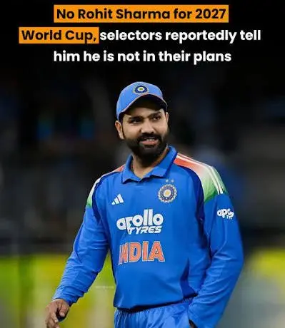 End of an Era: Rohit Sharma Not in 2027 World Cup Plans