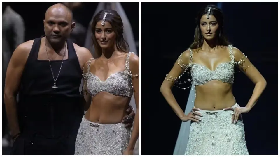 Ananya Panday Stuns as Gaurav Gupta’s Muse in Mumbai Couture Finale