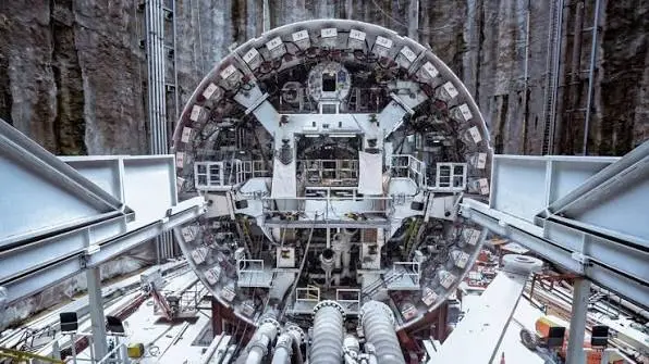 Second Tunnel Boring Machine Begins India's First Undersea Rail Tunnel Excavation