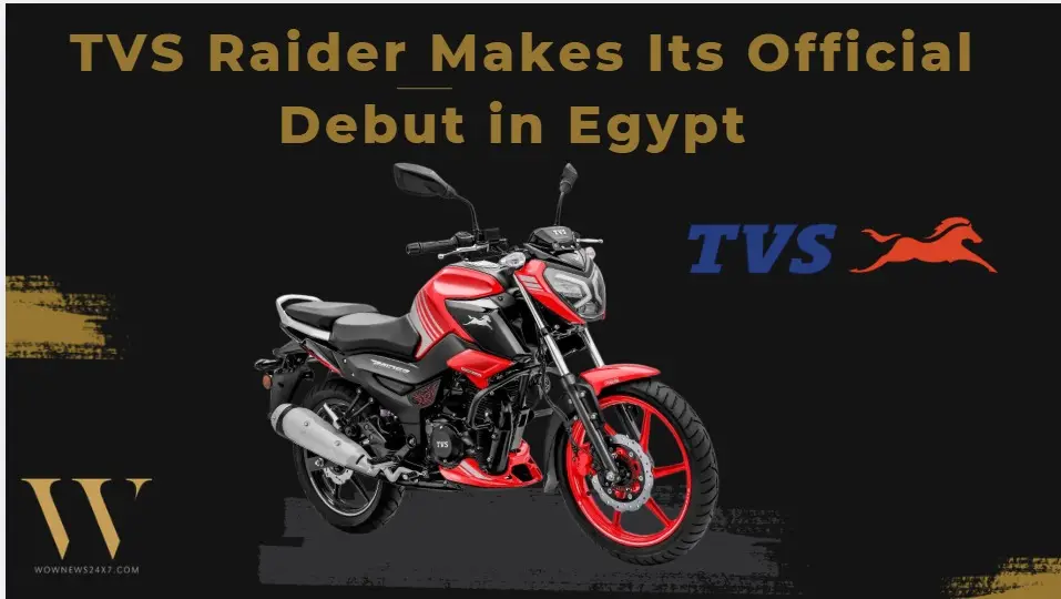 TVS Motor Expands Egypt Lineup With Raider Launch