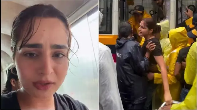 Van to Stand: Ayesha Khan Detained in Mumbai