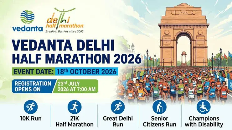 Delhi Half Marathon Registrations Open for October 18 Race