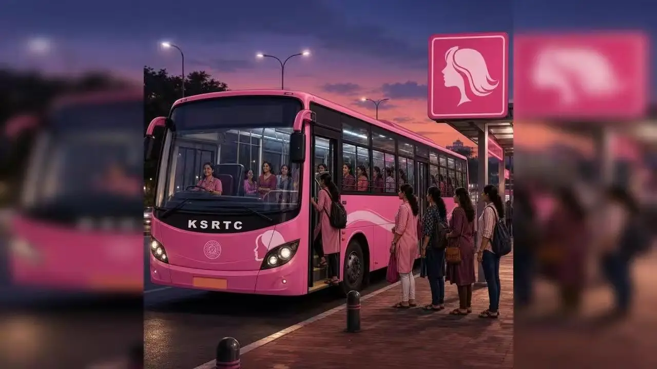 Kerala Rolls Out Women-Only Pink Bus Services
