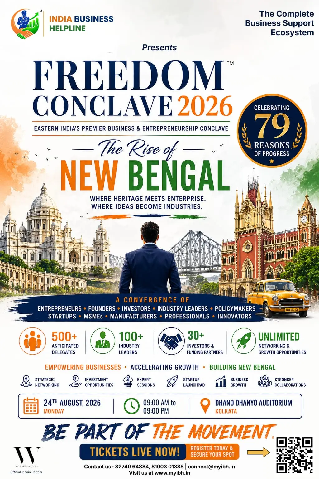 Growth & Opportunity Focused:  The Rise of New Bengal: Scale Your Startup with a ₹100 Crore Pitch Pass