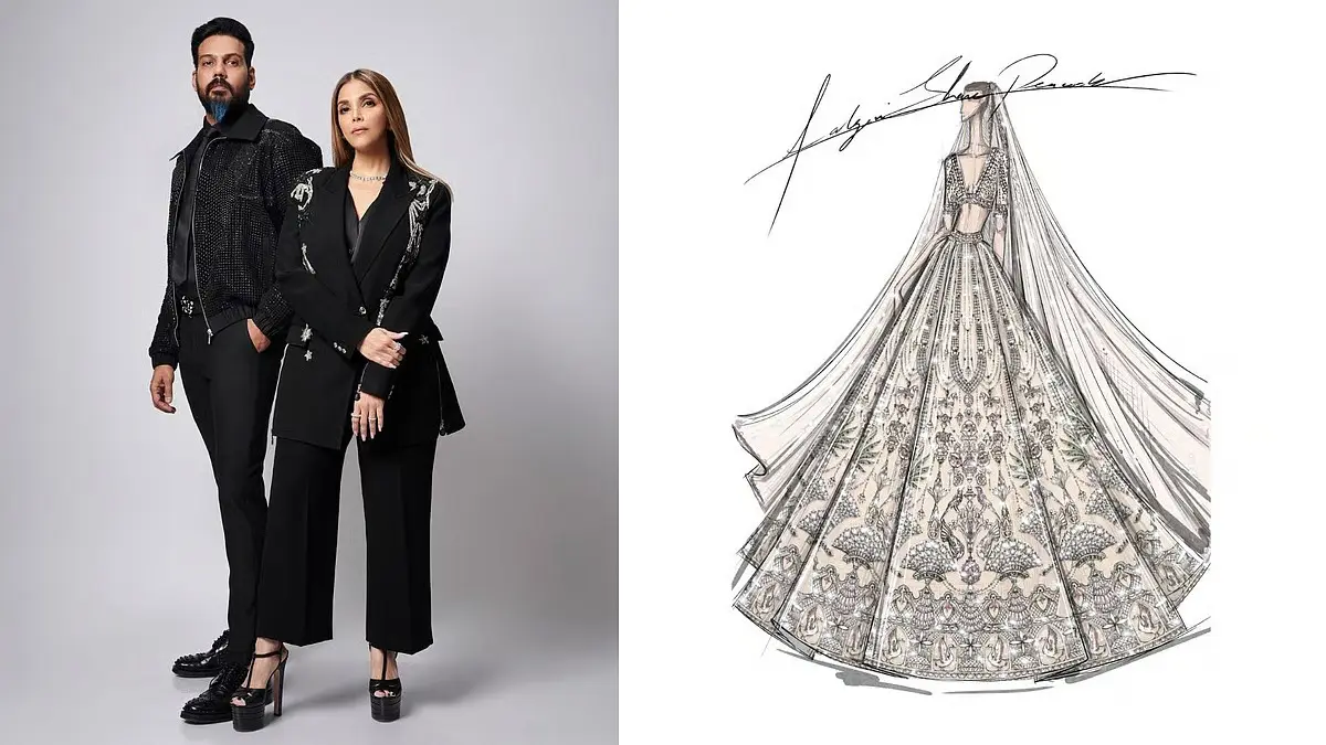 Falguni Shane Peacock Embrace Maximalism at India Couture Week 2026