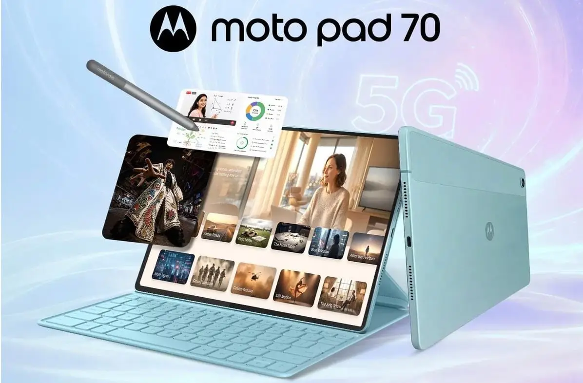 A New Standard for Mid-Tier Tablets: Inside Moto Pad 70’s 12.1-Inch Display, Android 16 Base, and Long-Term Security Commitment