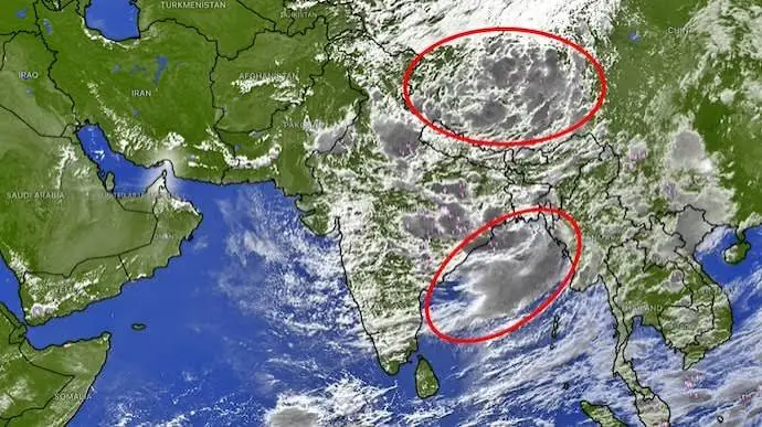 Heavy Rain Today as Two Monsoon Systems Collide Over India: IMD