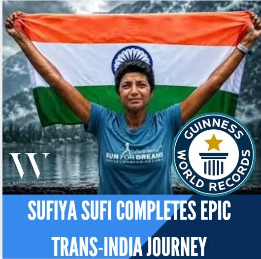 4,167 Km, 68 Days, One Unstoppable Woman: Sufiya Sufi Makes History Again