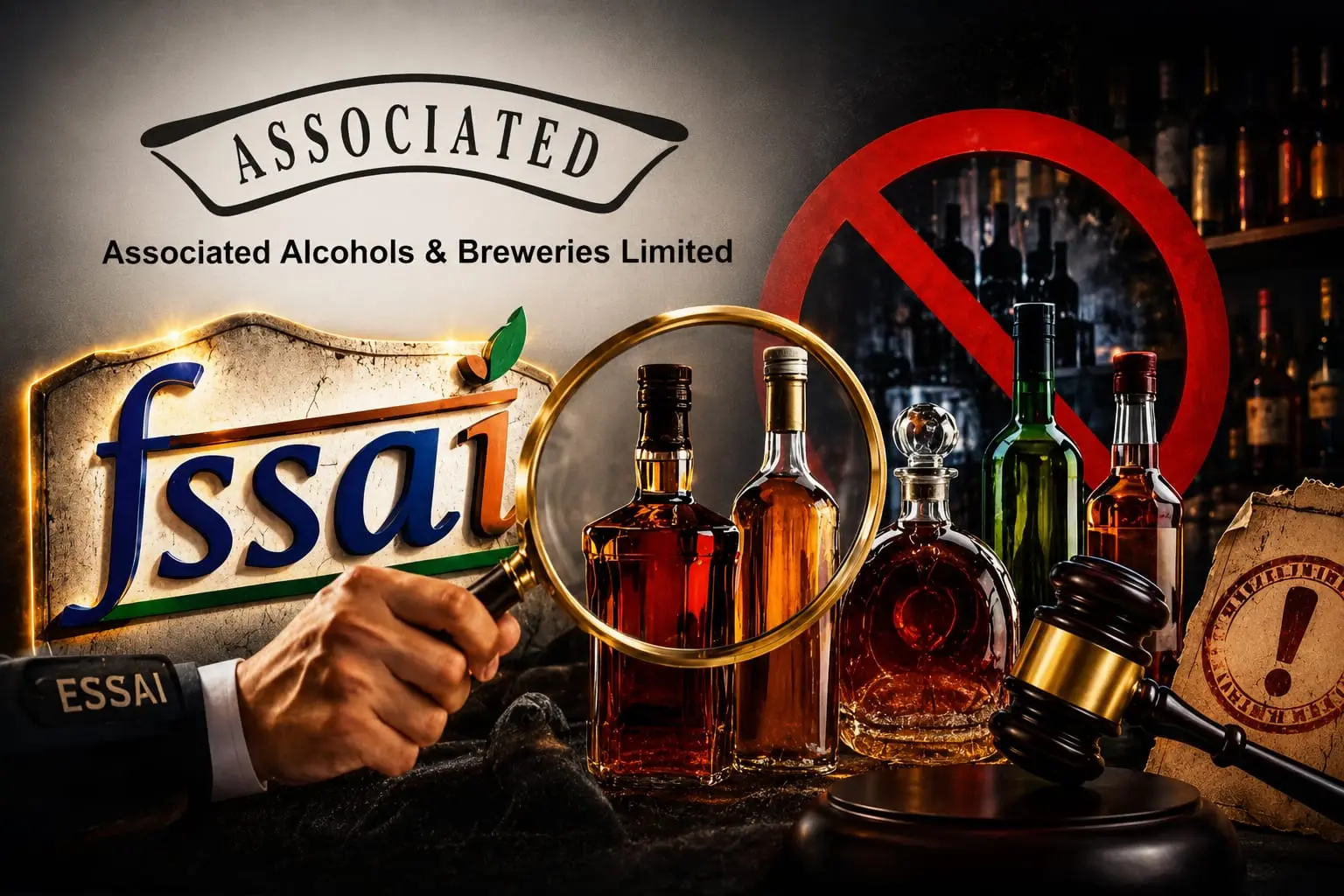 FSSAI Bans Associated Alcohols' Products; Company Headed to High Court