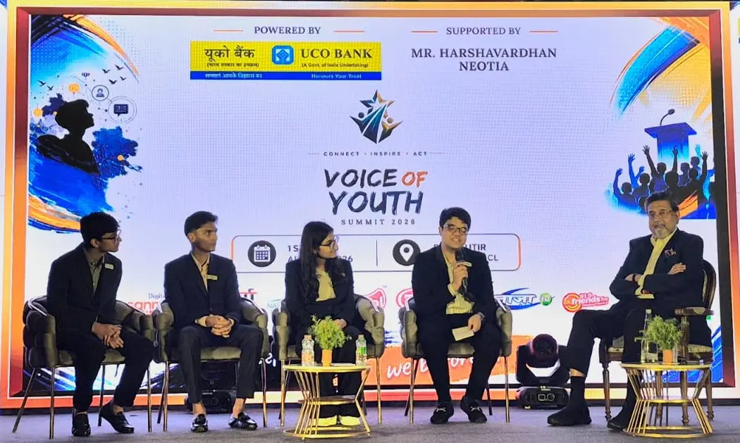 Harshvardhan Neotia Ignites Voice of Youth 2026 With Wisdom on Leadership