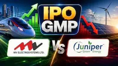 MV Electrosystems IPO GMP vs Juniper Green Energy IPO GMP Today