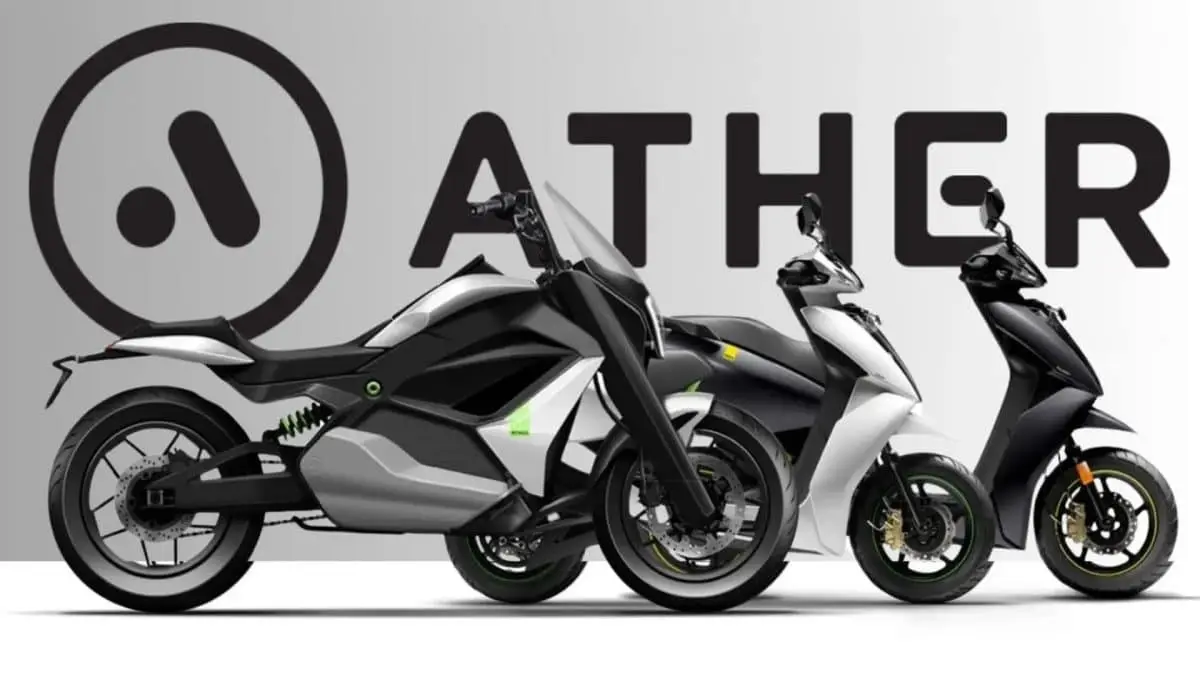 Ather Energy Posts June-Quarter Revenue of 12.17 Bln Rupees